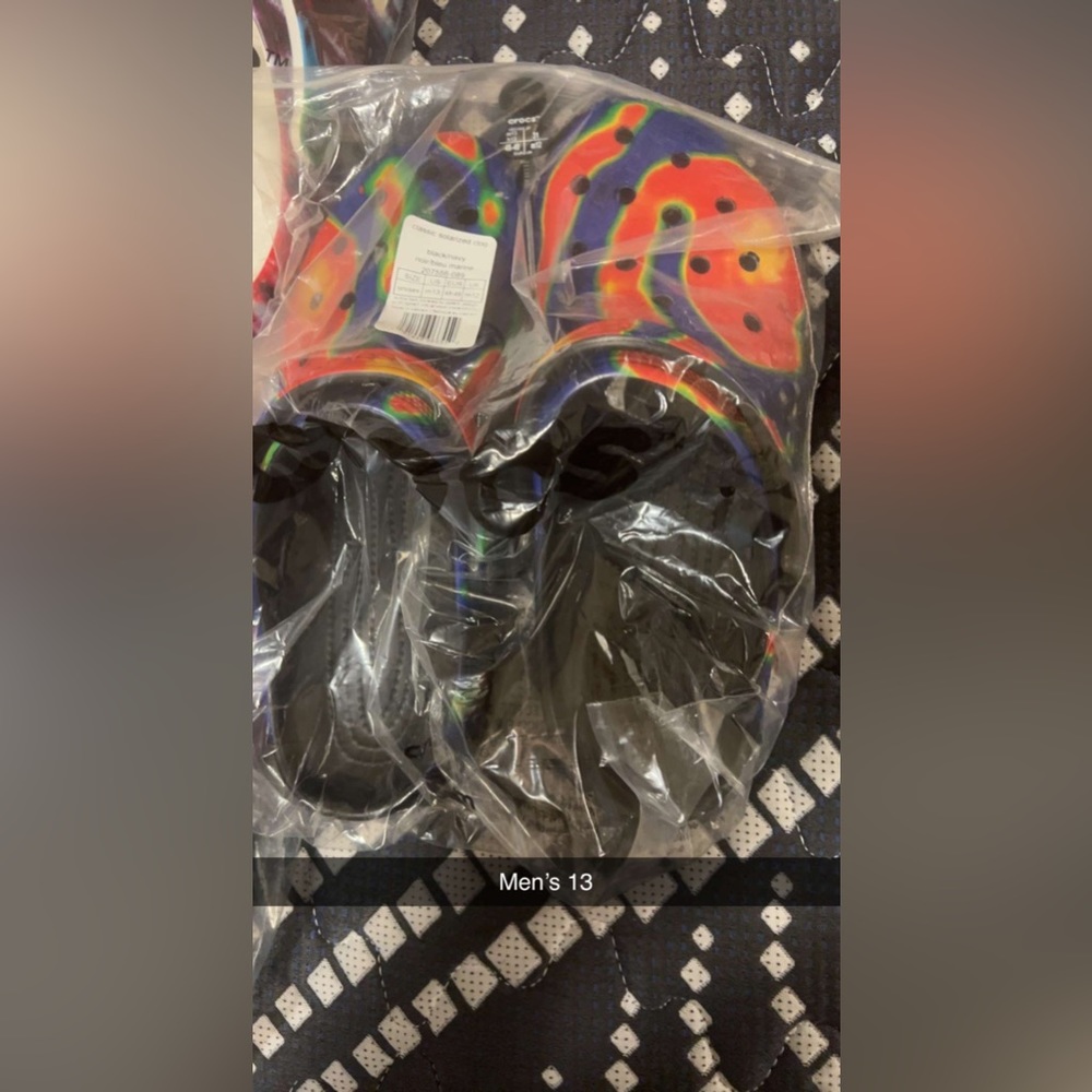 Men’s crocs size 13